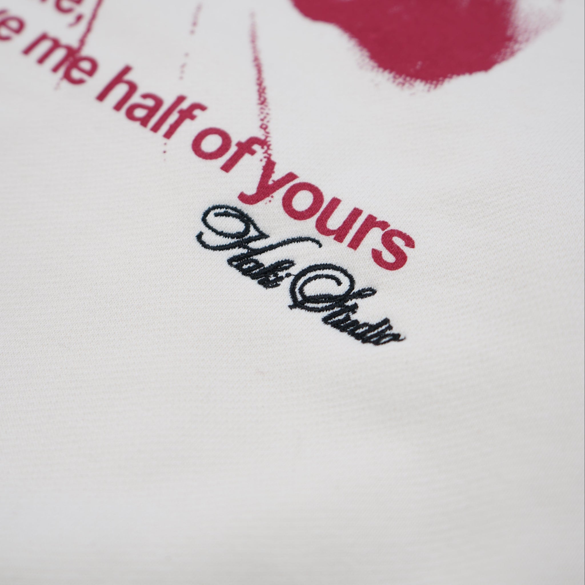 Red and black graphic with text on a white background